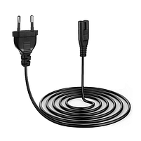 Кабель ColorWay живлення C7, 3 м чорний, фото 3