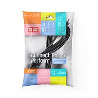 Кабель ColorWay живлення C7, 3 м чорний, фото 7