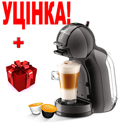 УЦІНКА+ ПОДАРУНОК!! Заводський пересорт по кольору Піддону для крапель (див. фото) KRUPS Nescafe Dolce Gusto Mini Me Grey-Black .