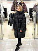 Пуховик жіночий Chanevia 25528 BLACK, фото 2
