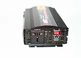 Інвертор PowerOne 1300W із зарядкою 12V220V Перетворювач, фото 8