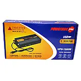 Інвертор PowerOne 1300W із зарядкою 12V220V Перетворювач, фото 6