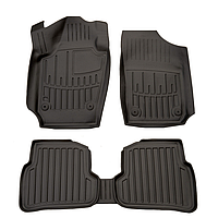 Коврики на Volkswagen Polo V (2009-2017) комплект 3D ковриков из 5 штук