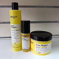 Маска шампунь олія Diksoprime для сухого волосся 500/300/100 мл Super Argan Mask Shampoo andoil