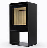 Піч сталева M-Fire Santorini з дровником (12kW), фото 2