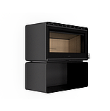 Піч сталева M-Fire Rodos з дровником (15kW), фото 2