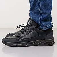 Чоловічі демісезонні кросівки чорного кольору