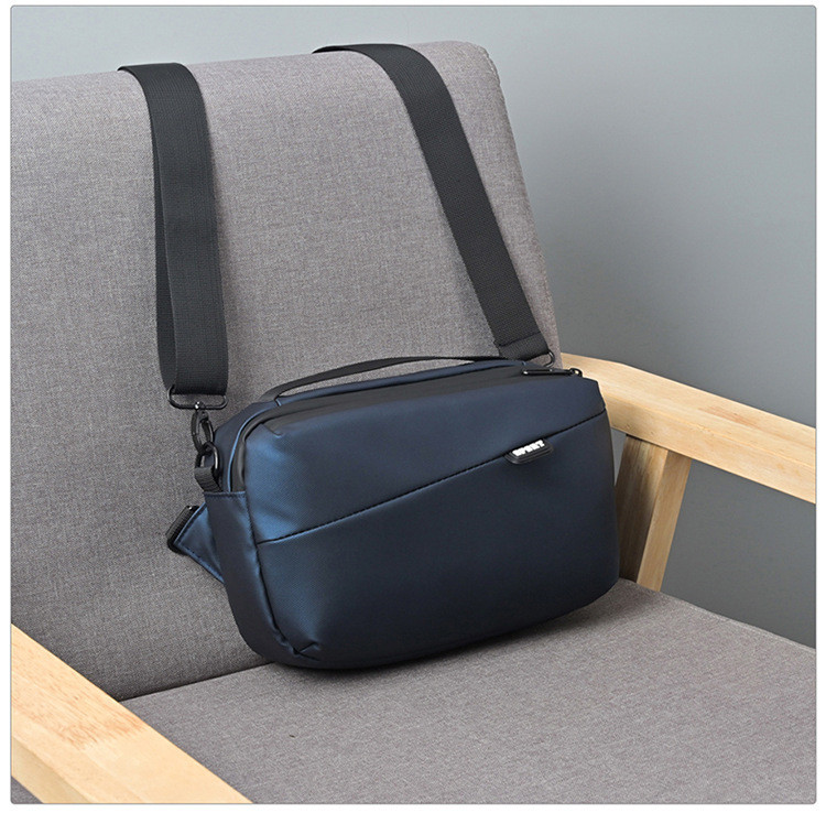 Чоловіча сумка через плече з кількома відділеннями та водовідштовхувальним матеріалом опт, фото 1