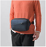 Чоловіча сумка через плече з кількома відділеннями та водовідштовхувальним матеріалом опт, фото 2
