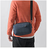 Чоловіча сумка через плече з кількома відділеннями та водовідштовхувальним матеріалом опт, фото 3