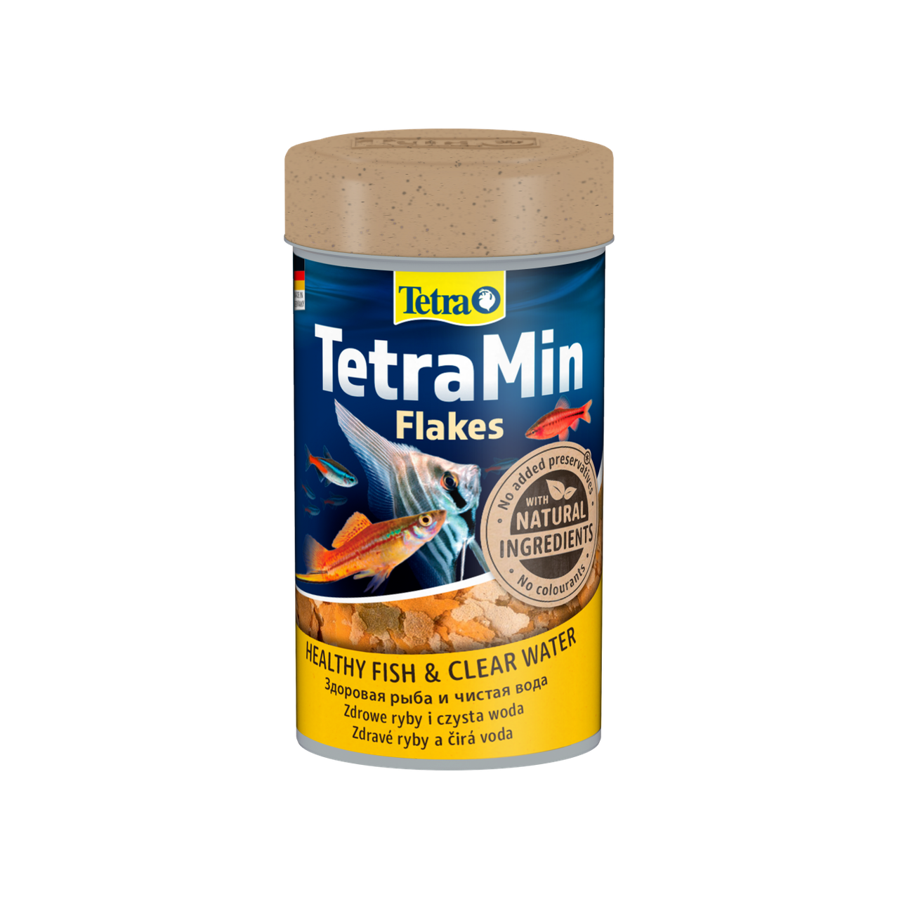 Сухий корм для акваріумних риб Tetra у пластівцях «TetraMin» 100 мл (для всіх акваріумних риб)