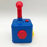 Аеромобіль машинка з кулькою Aerodynamics Reaction FORCE Principle / Розвиваюча іграшка машина з насосом, фото 8