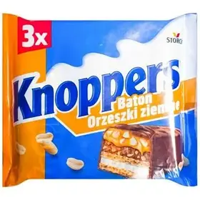 Батончик Knoppers з арахісом 3 шт x 40 г