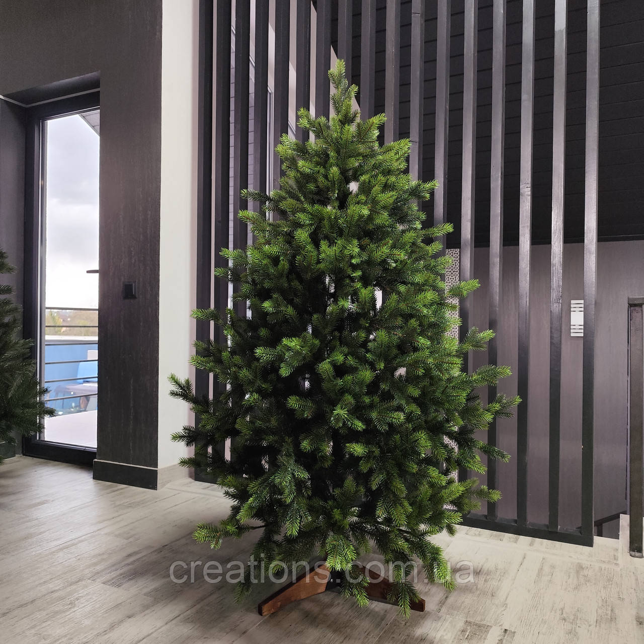 Штучна ялинка лита "Баварська" зелена 1.8 м, фото 1