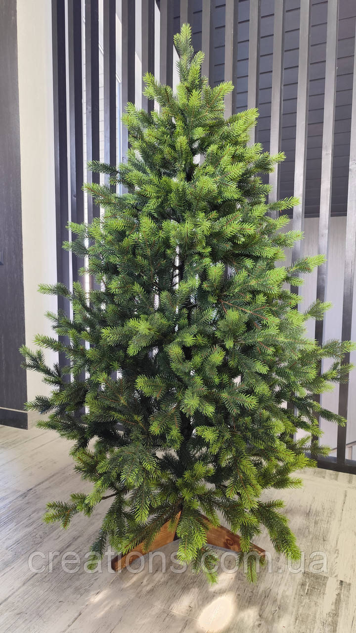 Штучна ялинка лита "Баварська" зелена 1.5 м, фото 1