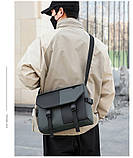 Сумки через плече для чоловіків, спортивні, чоловічі сумки-месенджери опт, фото 4