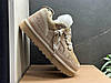 Жіночі UGG Lowmel Sneaker Beige зимові міні УГГІ замшеві бежеві на шнурівці, фото 6
