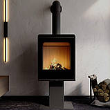 Піч сталева M-Fire Santorini з дровником (12kW), фото 3