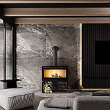 Піч сталева M-Fire Rodos з дровником (15kW), фото 5