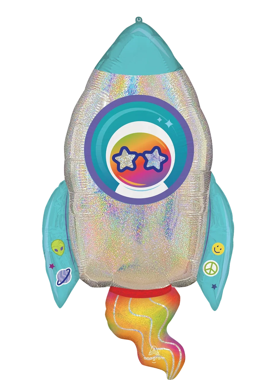 Аnagram 29" Космічний космос голографія Куля фольгована — В УП MrShar, фото 1