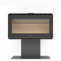 Піч сталева M-Fire Rodos з дровником (15kW)