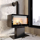 Піч сталева M-Fire Rodos з дровником (15kW), фото 6