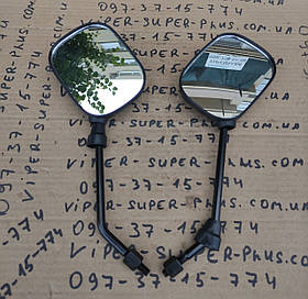 Дзеркала заднього виду (ліве + праве) Fada WiLA (FDEB 1WLA25-72) для мототехніки та електровелосипедів