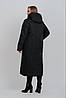 Жіноче зимове пальто великих розмірів М-1068, розміри 48-64, фото 8