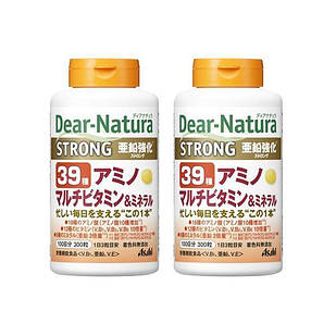 Dear Natura STRONG японські вітаміни та мінерали, амінокислоти (39 компонентів), 300 таблеток х 2 упаковки