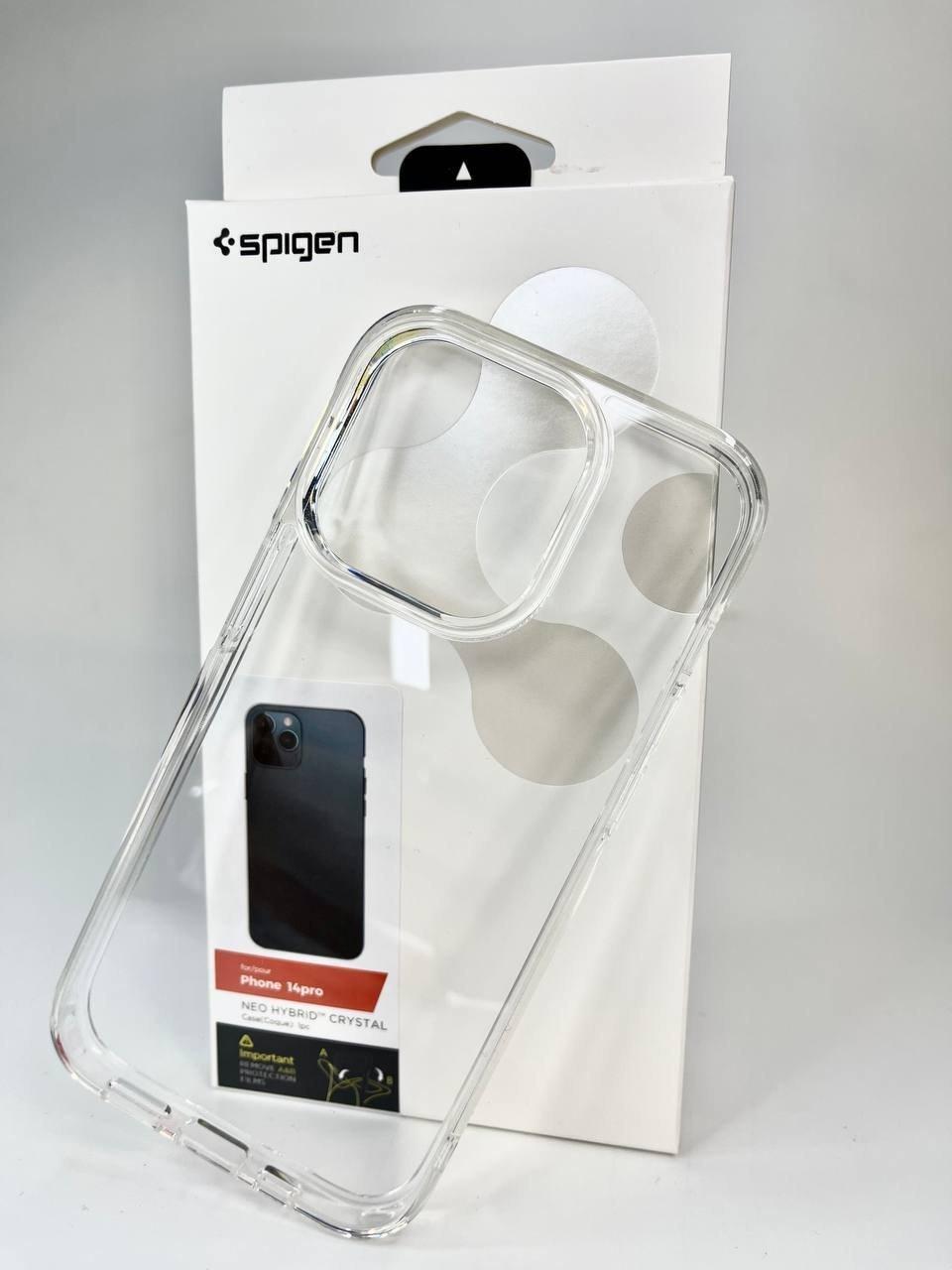 Чохол на iPhone 16 PRO MAX Spigen Neo Hybrid для Apple Clear case прозорий панель накладка TPU + PC - фото 1 - id-p2795761230