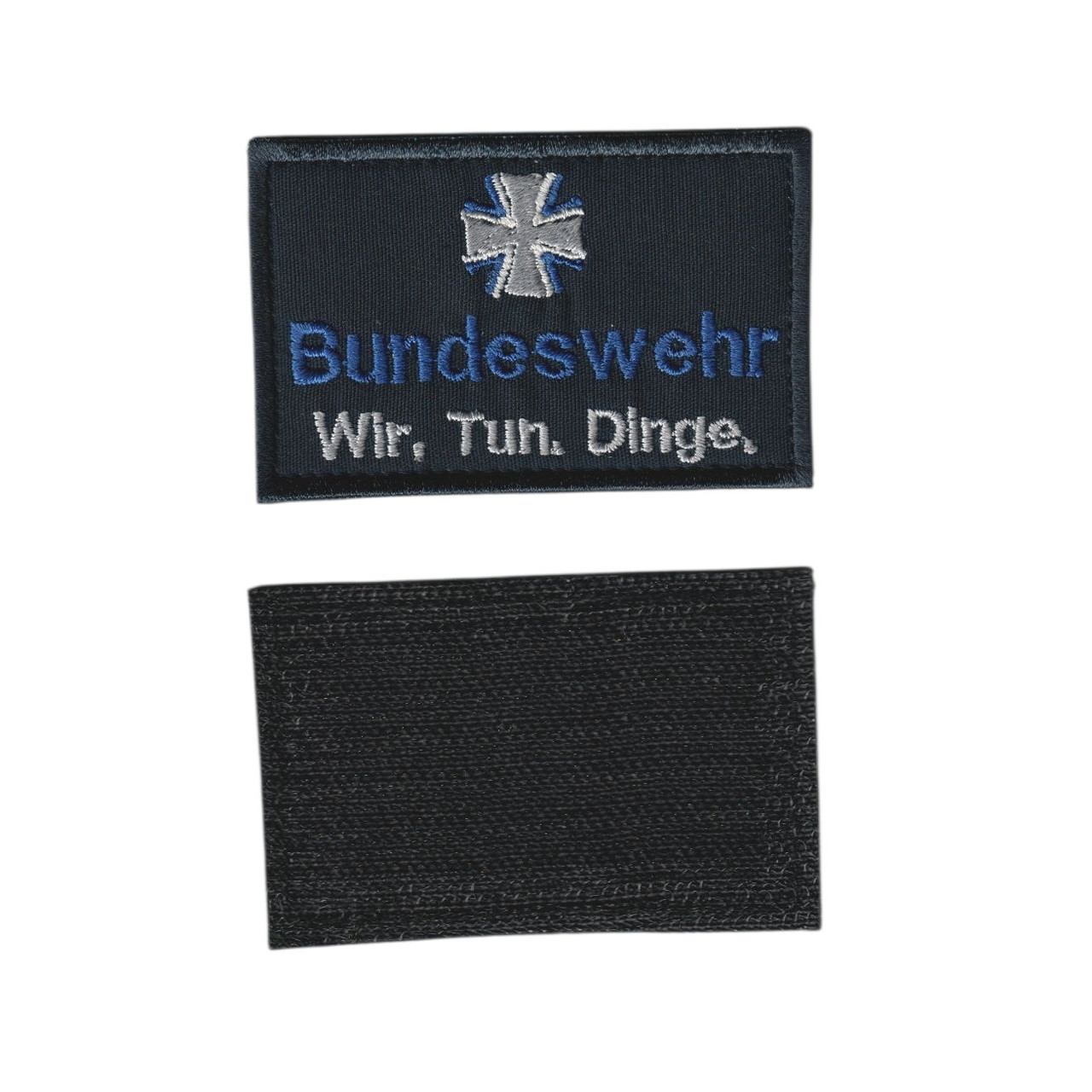 Шеврон військовий / армійський,  BUNDESWEHR, на липучці, на чорному, ЗСУ. 8 см * 5 см, фото 1