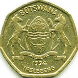 Монета Ботсвани 2 пула 1994 р., фото 2