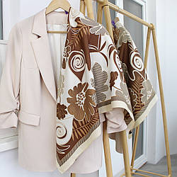 Хустка шовкова "Сандра трепіт" молочна 208212