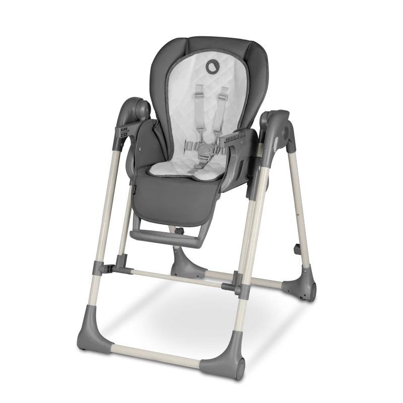 Стілець для годування з функцією гойдалки Lionelo LAURICE GREY STONE, фото 1