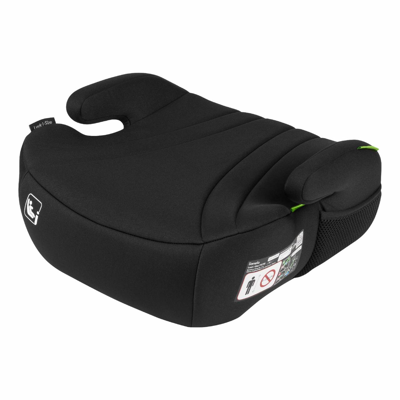 Бустер Lionelo LUUK I-SIZE BLACK, фото 1