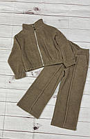 Костюм 2-ка дитячий альпака на дівчинку 116--128 см "HARIZMA" недорого від прямого постачальника