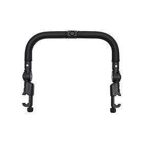 Універсальний бампер-поручень 41 × 33 см чорного кольору для дитячих колясок KT7000302