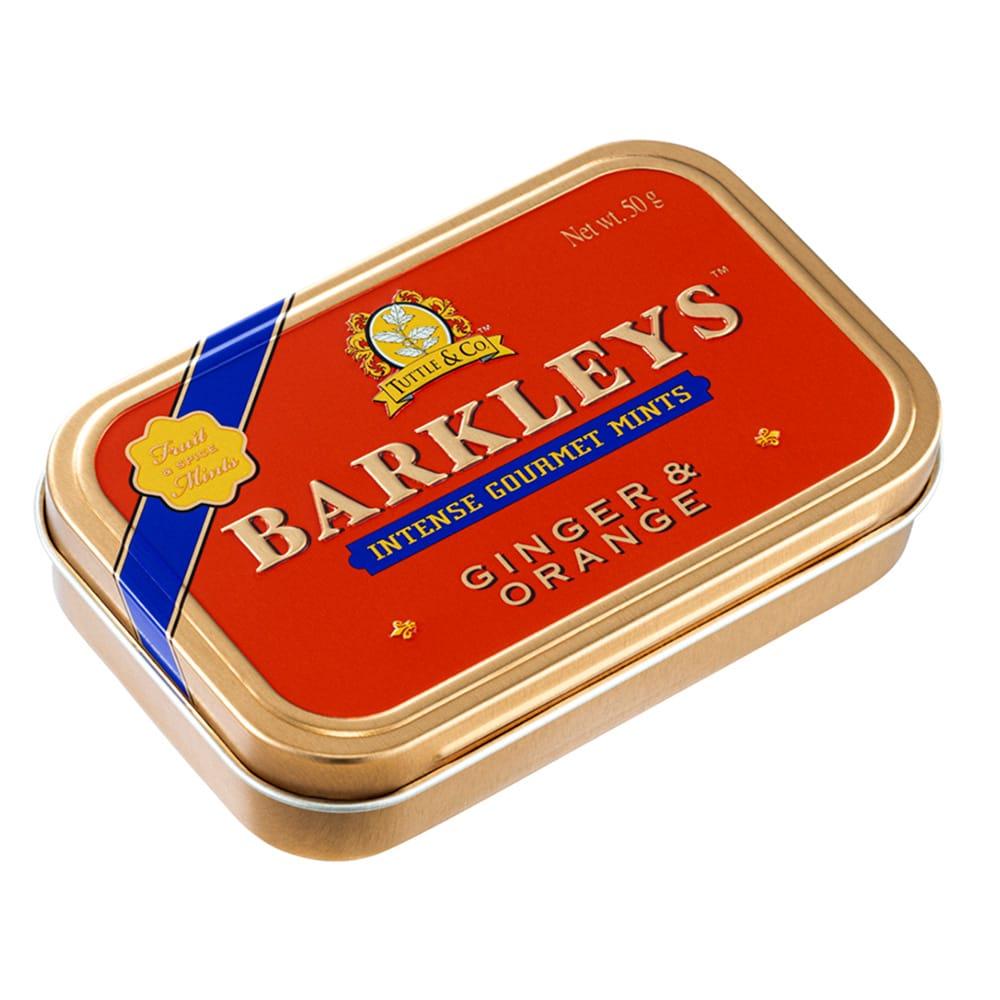 М'ятні льодяники зі смаком імбиру та апельсину Barkleys Ginger & Orange 50г