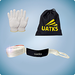 Трос буксирувальний ТБ 22,0т/5,0м білий