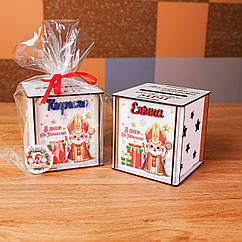 Подарунок під ялинку школярам. Копілка для школяра. 12 см Подарунок першокласнику. Подарунок школяру на Новий рік