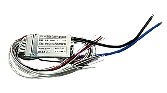 BMS контролер батареї 13S 48V 20A не симетрична з балансуванням