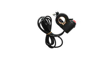 Курок газу для електротранспорту з кнопкою включення