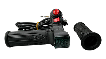 Ручка з кнопкою включення, вольтметр і кнопка на 3 пложення