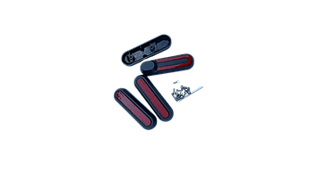 Бокові відбивачі коліс червоні для електросамоката Xiaomi Mi M365 original