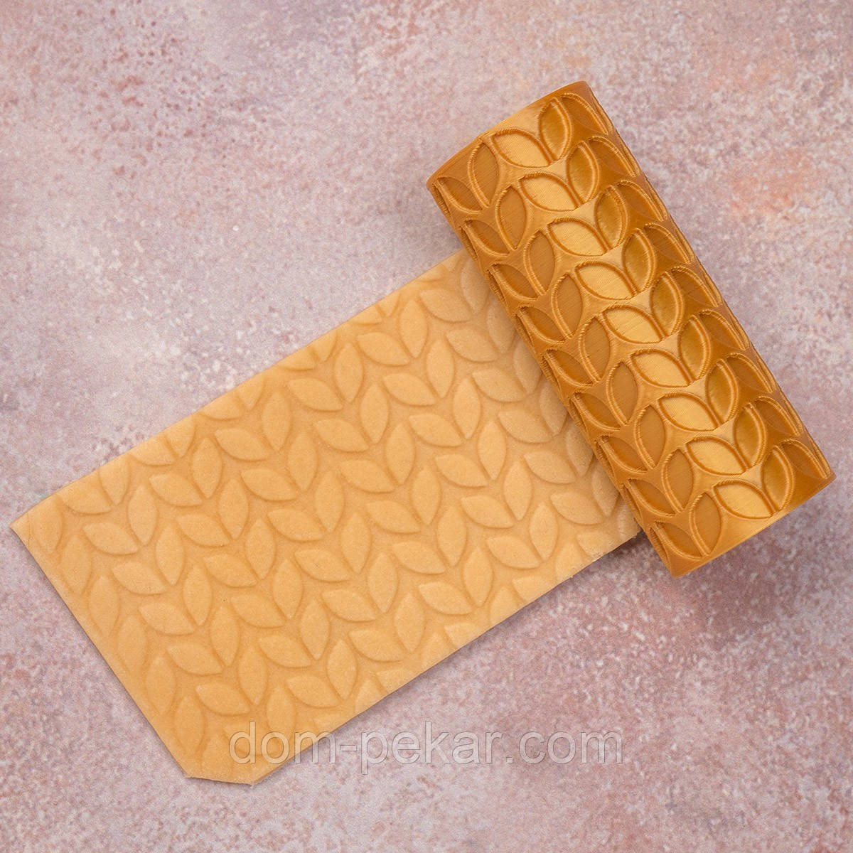 В'язка валик для тіста і мастики 8 см D=3.5 см (3D)