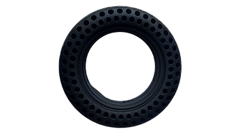 Шина для електротранспорту безкамерна з зовнішніми сотами 10*2.75