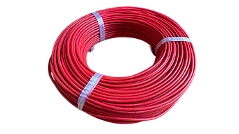 Провід силіконовий 12AWG червоний 100m