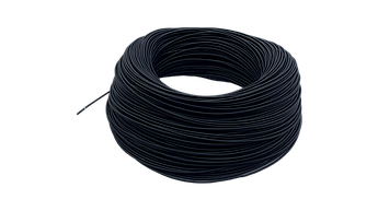 Провід силіконовий 18AWG чорний 200m