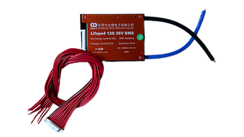 BMS контролер батареї 12S 36V 50A DALy LiFePo4 з симетричним балансуванням