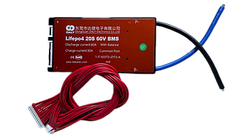 BMS контролер батареї 20S 60V 60A DALy LiFePo4 з симетричним балансуванням